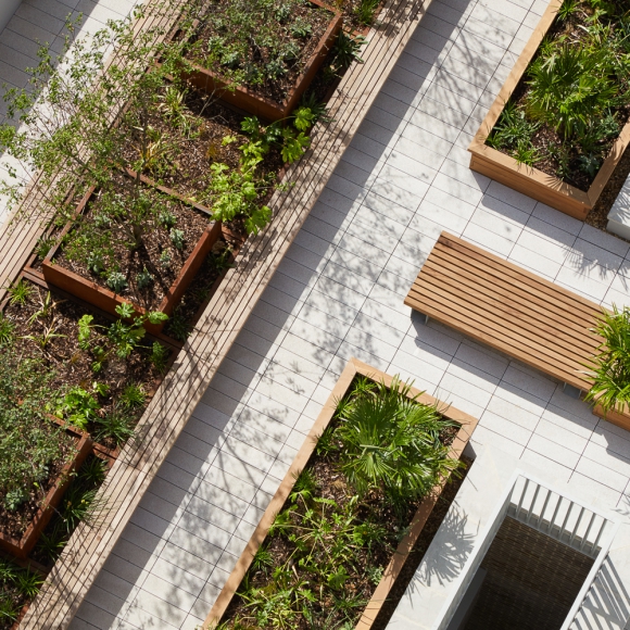 Modulair Straatmeubilair - Mobile Green Isles / Rough&Ready, Londen (UK) Straatmeubilair - Modulair Design - Mobile Green Isles CorTen - Londen (UK)