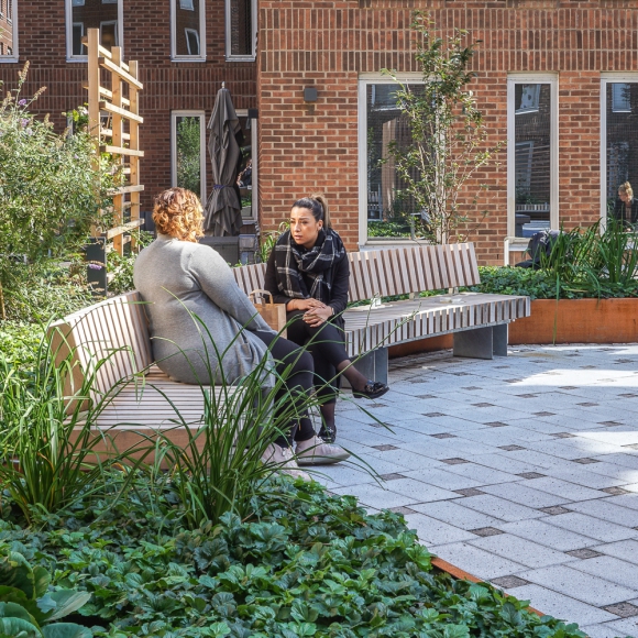 Rough Ready Royal Curved Benches Streetlife