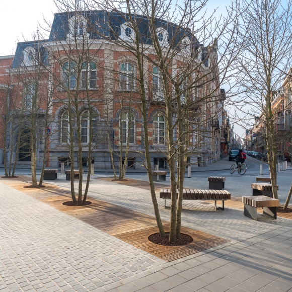 Streetfurniture - Tree Grille CorTen, Leuven (BE)
