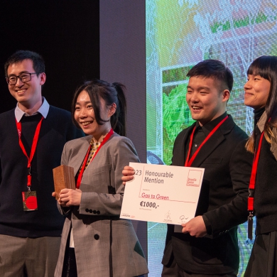 Gas to Green - special mention in the Streetlife Design Competition