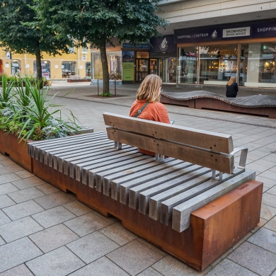 Rough&Ready Big Green Benches